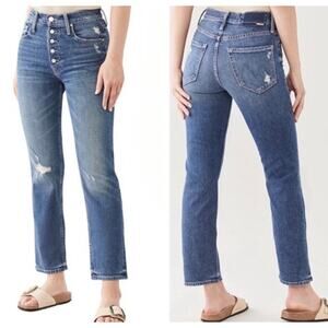 MOTHER SUPERIOR The Pixie Tomcat Ankle Jeans Born To Bite 29